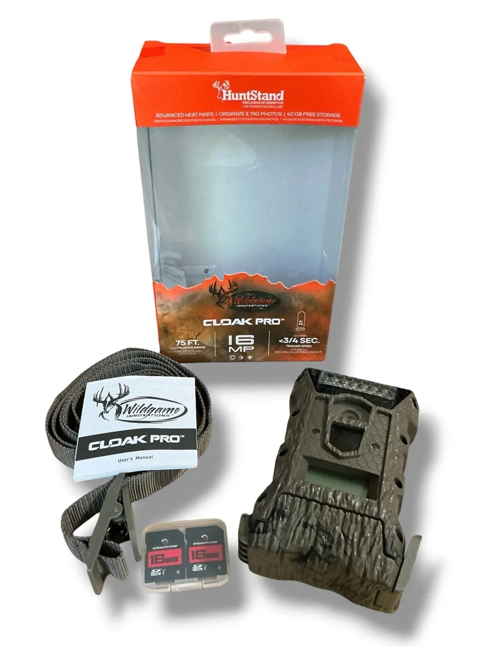 Wildgame Innovations™ Cloak Pro 16MP IR Camera - Never Used